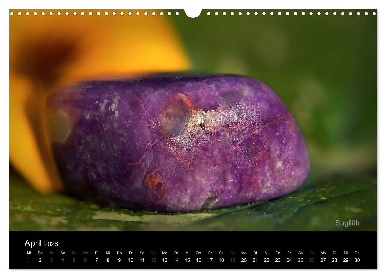 Bild: 9783516088700 | Edelsteine. Wunder der Natur (Wandkalender 2026 DIN A3 quer),...