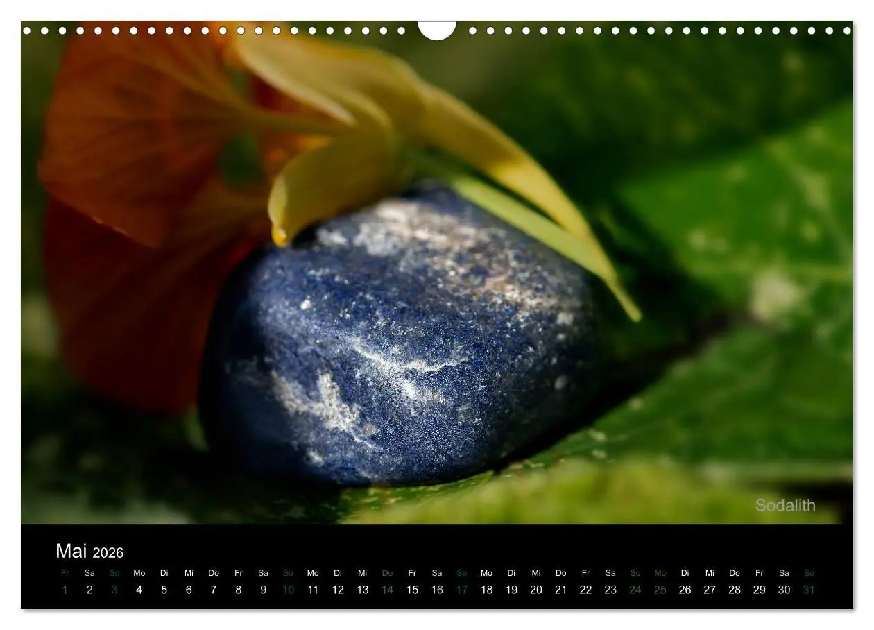 Bild: 9783516088700 | Edelsteine. Wunder der Natur (Wandkalender 2026 DIN A3 quer),...