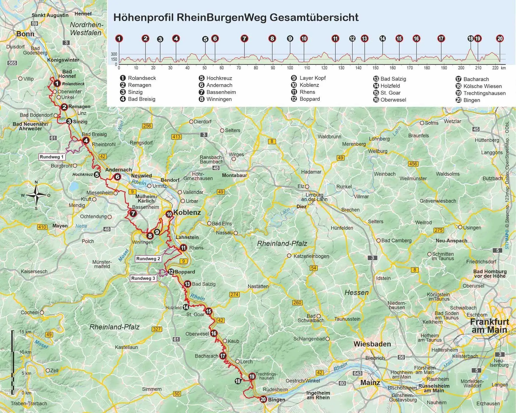 Bild: 9783866868700 | RheinBurgenWeg von Rolandseck nach Bingen | Joachim Rau | Taschenbuch