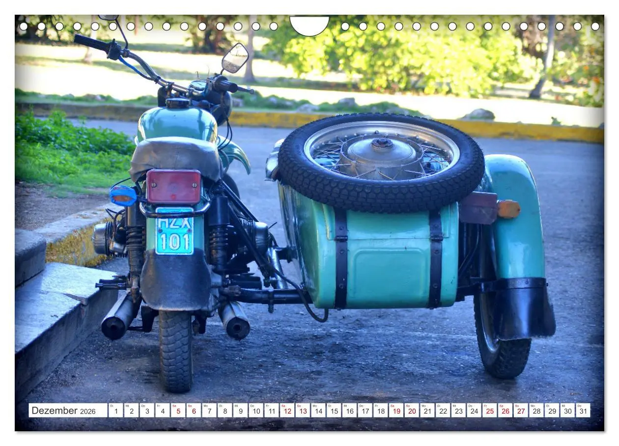 Bild: 9783457368800 | Motorrad-Legende Ural (Wandkalender 2026 DIN A4 quer), CALVENDO...