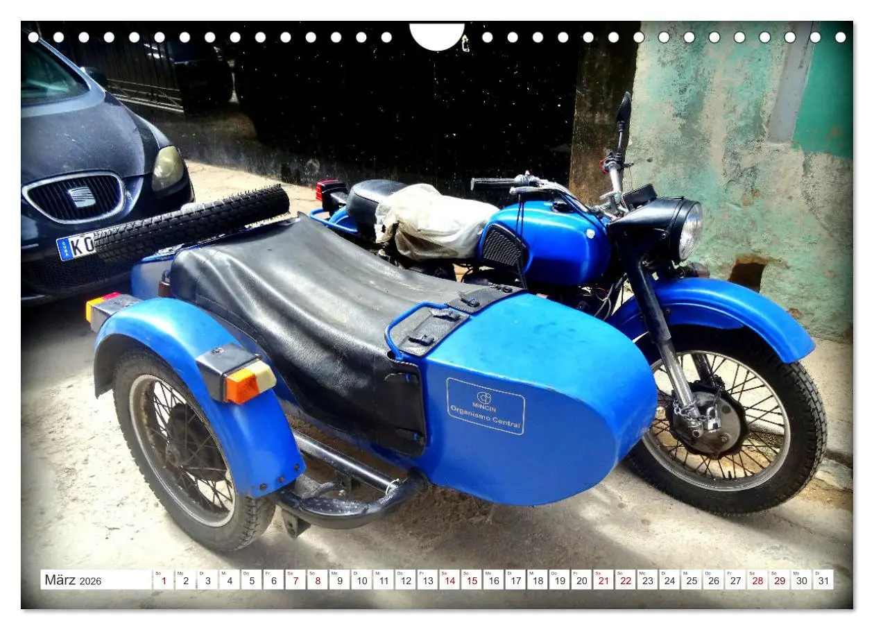 Bild: 9783457368800 | Motorrad-Legende Ural (Wandkalender 2026 DIN A4 quer), CALVENDO...
