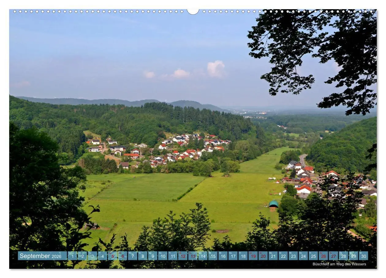Bild: 9783457818800 | SAARLAND - AUSSICHTSREICH (Wandkalender 2026 DIN A2 quer), CALVENDO...