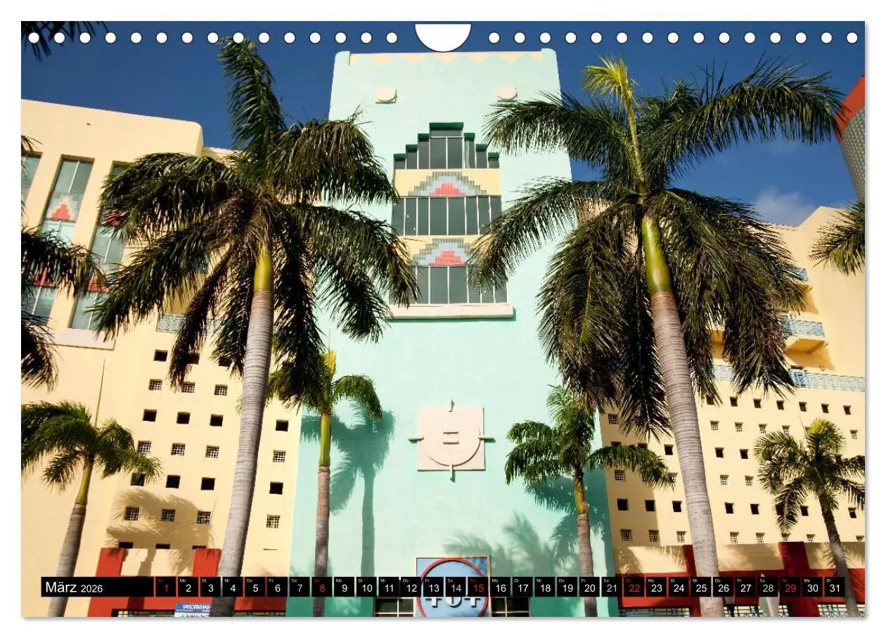 Bild: 9783516148800 | Miami und Florida (Wandkalender 2026 DIN A4 quer), CALVENDO...
