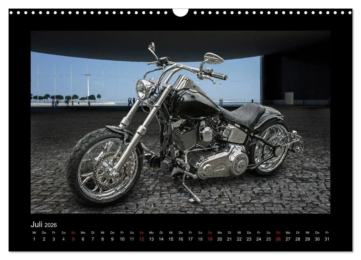 Bild: 9783516218800 | Motorrad-Träume - Chopper und Custombikes (Wandkalender 2026 DIN A3...