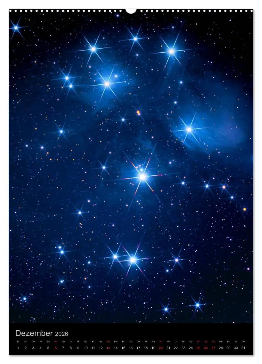 Bild: 9783516458800 | Schönheit des Universums (Wandkalender 2026 DIN A2 hoch), CALVENDO...