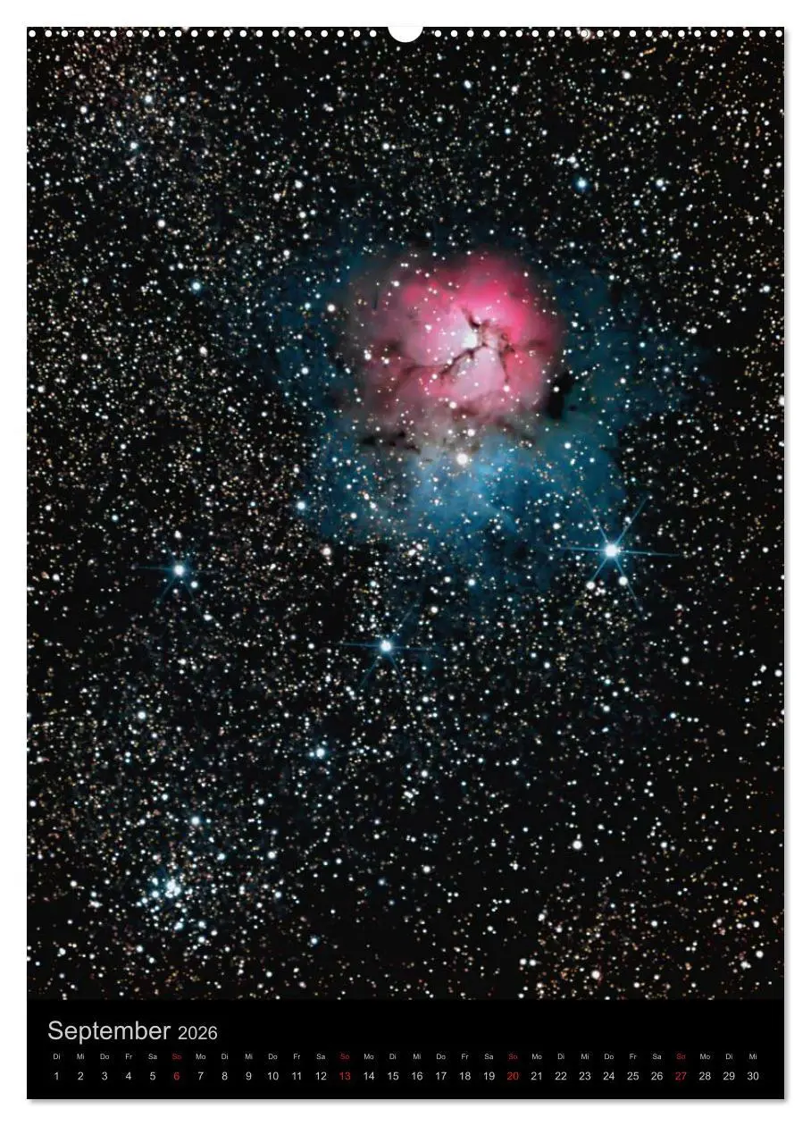 Bild: 9783516458800 | Schönheit des Universums (Wandkalender 2026 DIN A2 hoch), CALVENDO...