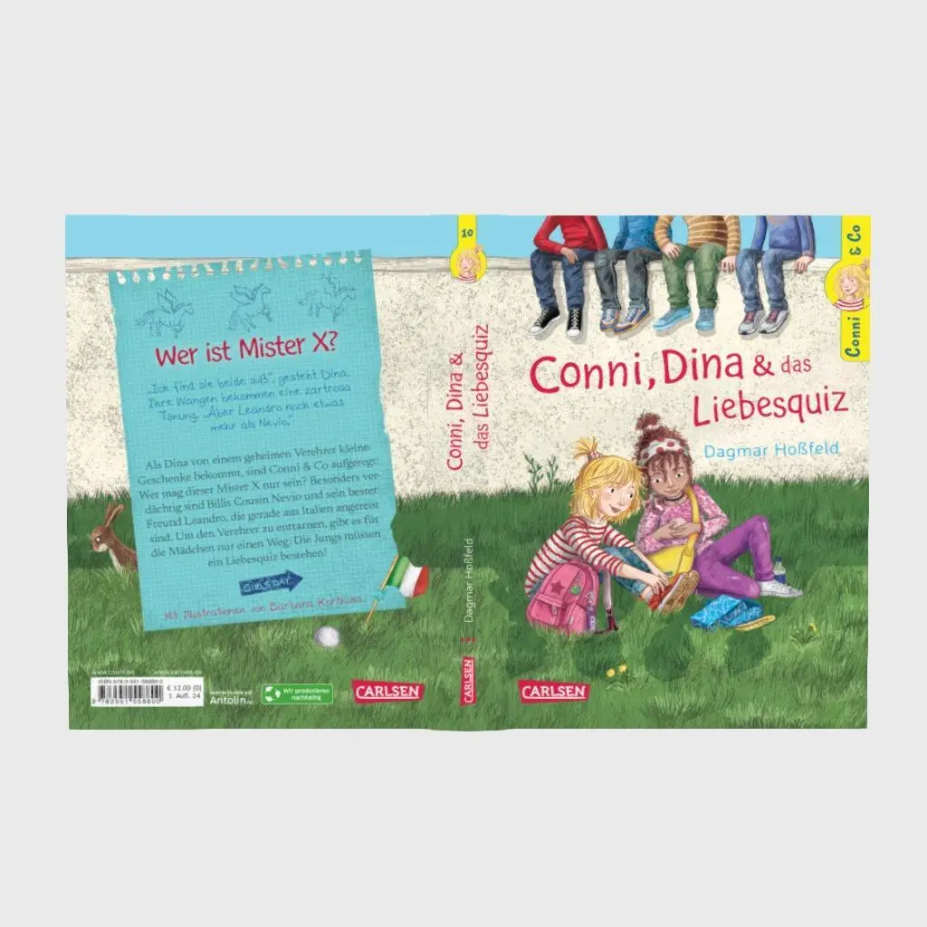 Bild: 9783551558800 | Conni &amp; Co 10: Conni, Dina und das Liebesquiz | Dagmar Hoßfeld | Buch