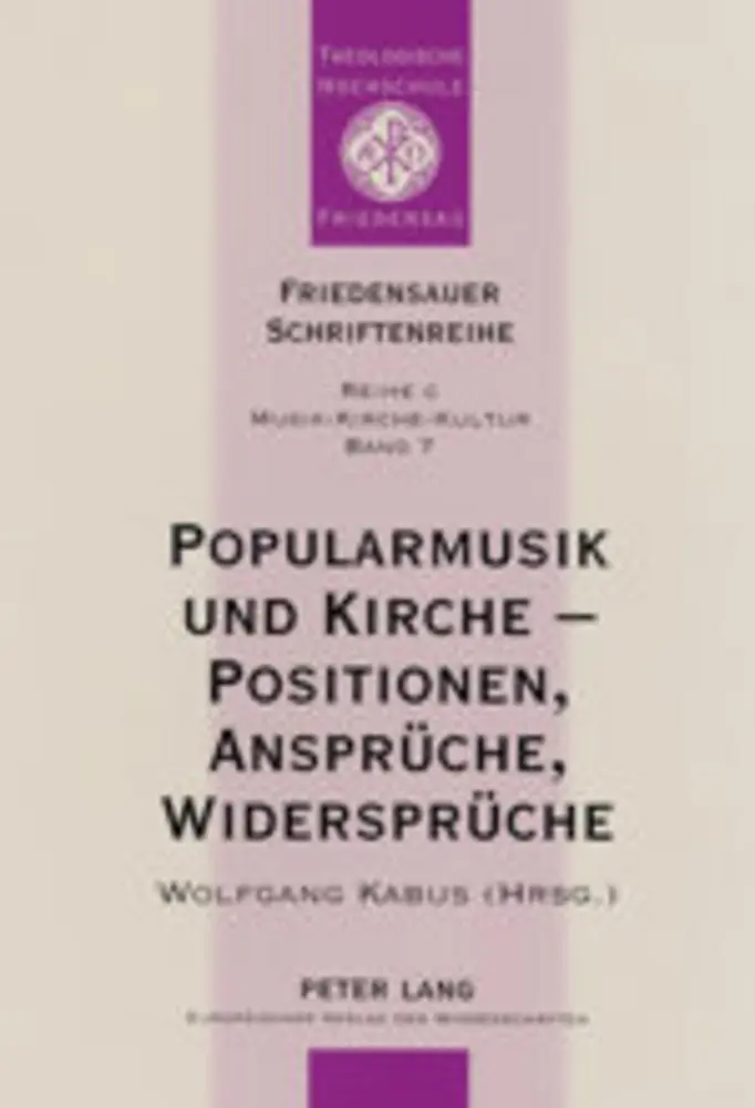 Cover: 9783631508800 | Popularmusik und Kirche - Positionen, Ansprüche, Widersprüche | Buch