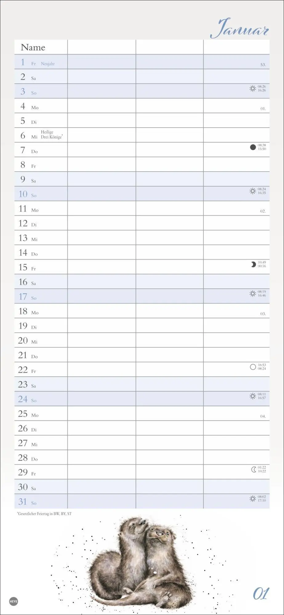 Bild: 9783756418800 | Hannah Dale: Planer für zwei 2027 | Hannah Dale | Kalender | 14 S.