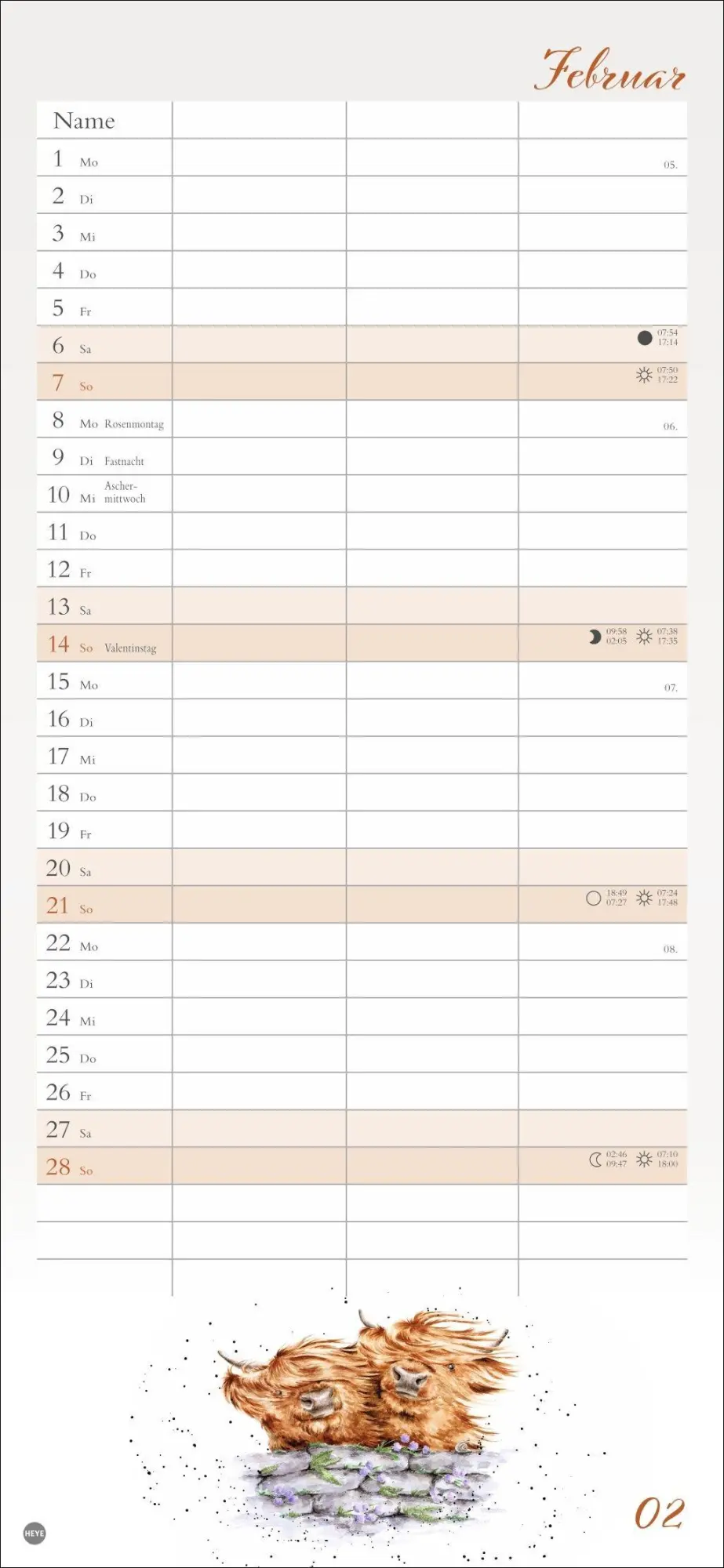 Bild: 9783756418800 | Hannah Dale: Planer für zwei 2027 | Hannah Dale | Kalender | 14 S.