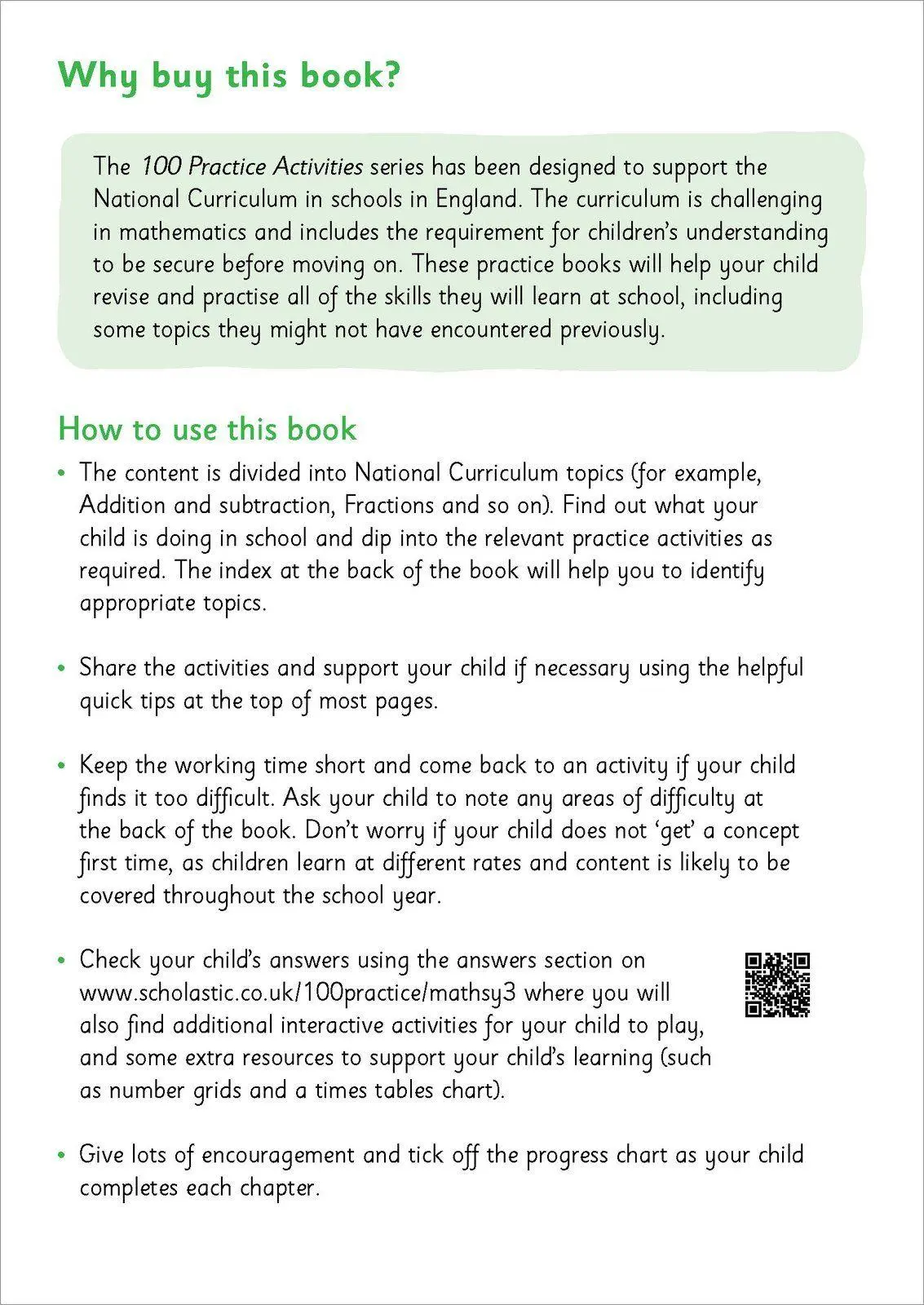 Bild: 9781407128900 | National Curriculum Maths Practice Book for Year 3 | Scholastic | Buch