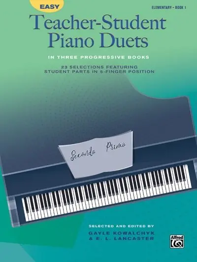 Cover: 9781470638900 | Easy Teacher-Student Piano Duets in Three Progressive Books, Book 1