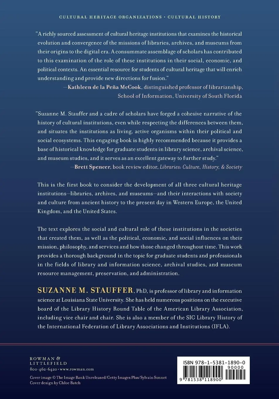 Rückseite: 9781538118900 | Libraries, Archives, and Museums | Suzanne M. Stauffer | Taschenbuch