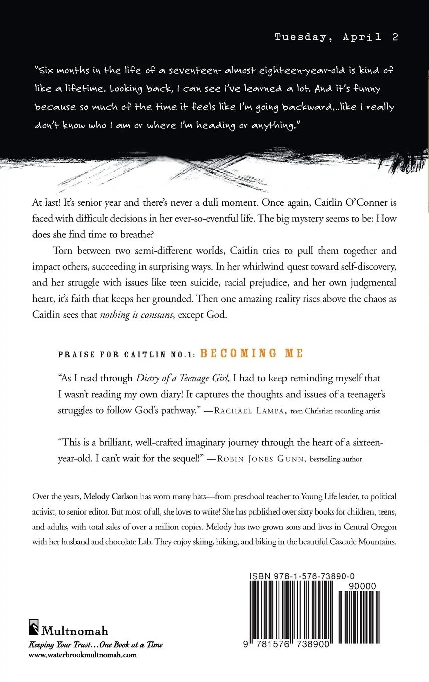 Rückseite: 9781576738900 | Who I Am | Caitlin: Book 3 | Melody Carlson | Taschenbuch | Englisch