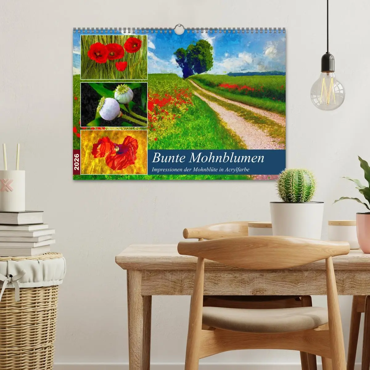 Bild: 9783457598900 | Bunte Mohnblumen - Impressionen der Mohnblüte in Acrylfarbe...