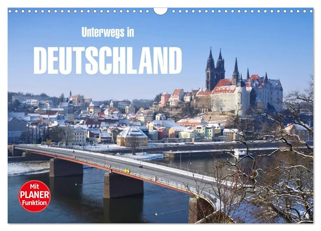 Cover: 9783457978900 | Unterwegs in Deutschland (Wandkalender 2026 DIN A3 quer), CALVENDO...
