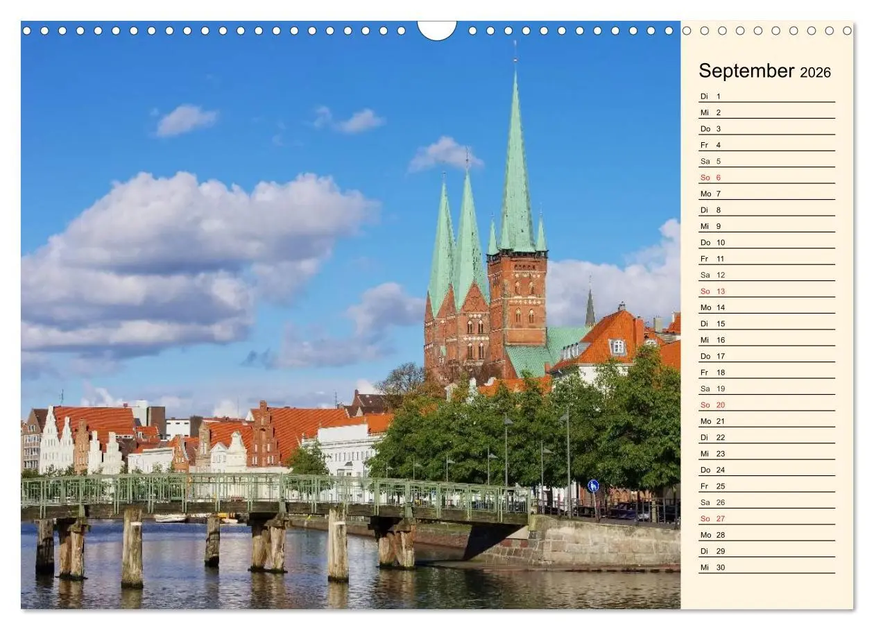 Bild: 9783457978900 | Unterwegs in Deutschland (Wandkalender 2026 DIN A3 quer), CALVENDO...