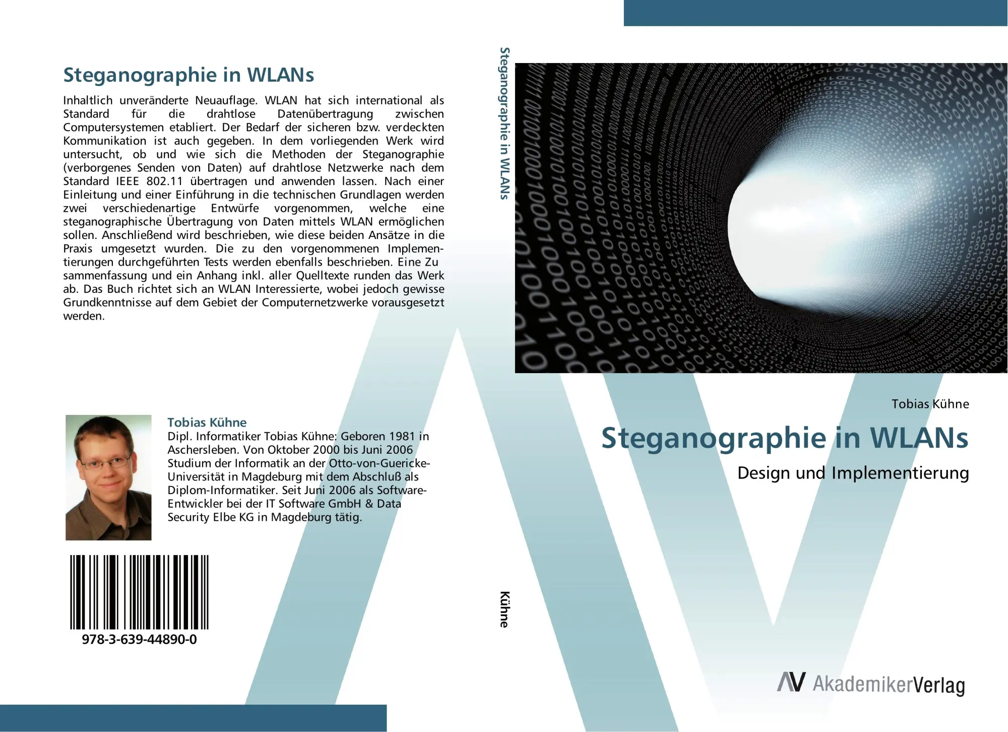 Cover: 9783639448900 | Steganographie in WLANs | Design und Implementierung | Tobias Kühne