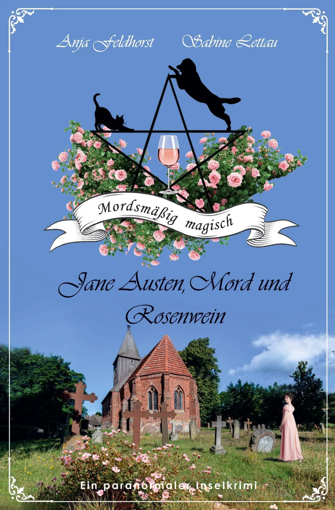 Cover: 9783695648900 | Jane Austen, Mord und Rosenwein | Anja Feldhorst (u. a.) | Taschenbuch
