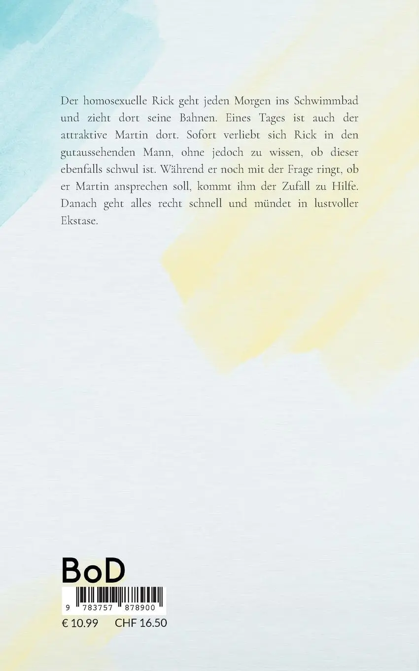 Rückseite: 9783757878900 | Gayliebter Sportsfreund | Homoerotische Liebesgeschichte | Rick Vilain