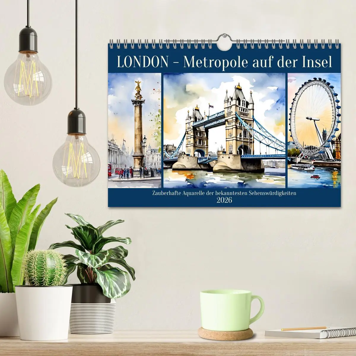 Bild: 9783457319000 | London - Metropole auf der Insel (Wandkalender 2026 DIN A4 quer),...
