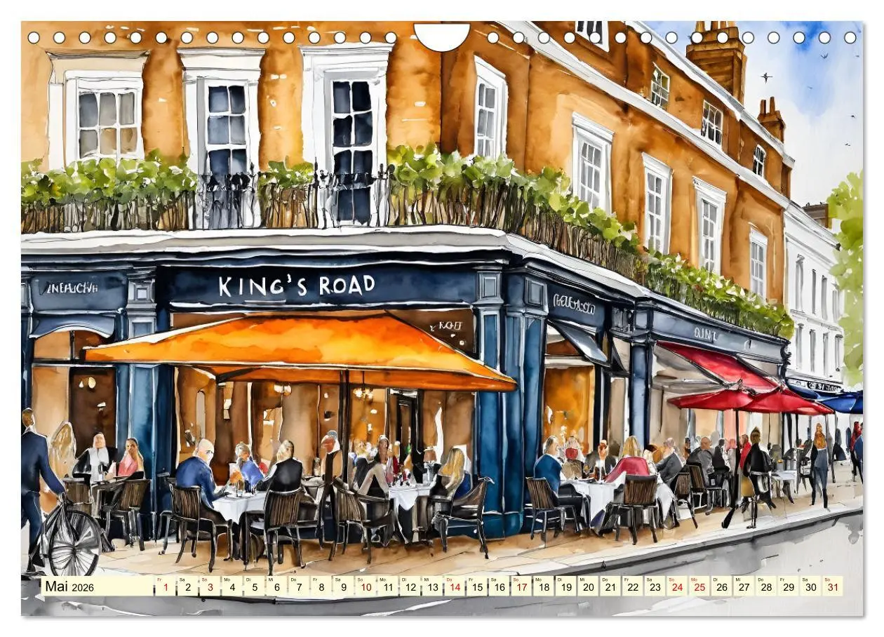 Bild: 9783457319000 | London - Metropole auf der Insel (Wandkalender 2026 DIN A4 quer),...