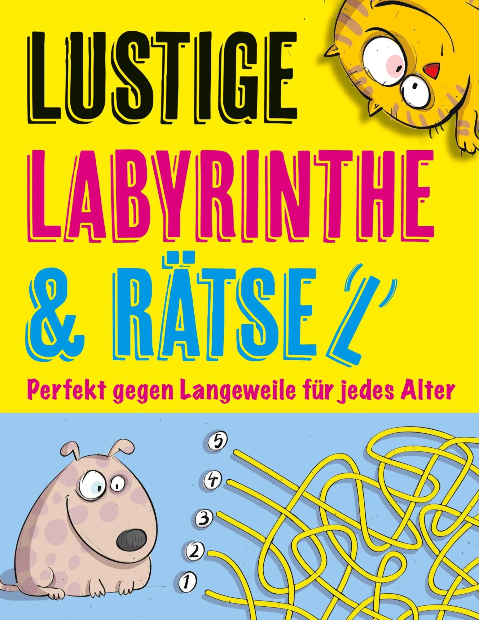 Cover: 9783756229000 | Lustige Labyrinthe und Rätsel | Andreas Abato | Taschenbuch | 52 S.
