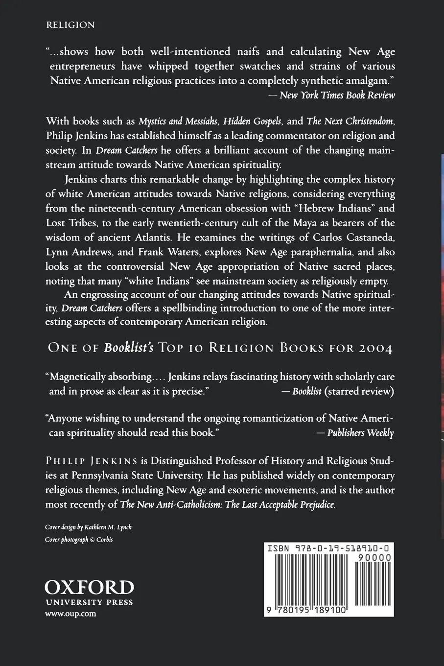 Rückseite: 9780195189100 | Dream Catchers | How Mainstream America Discovered Native Spirituality