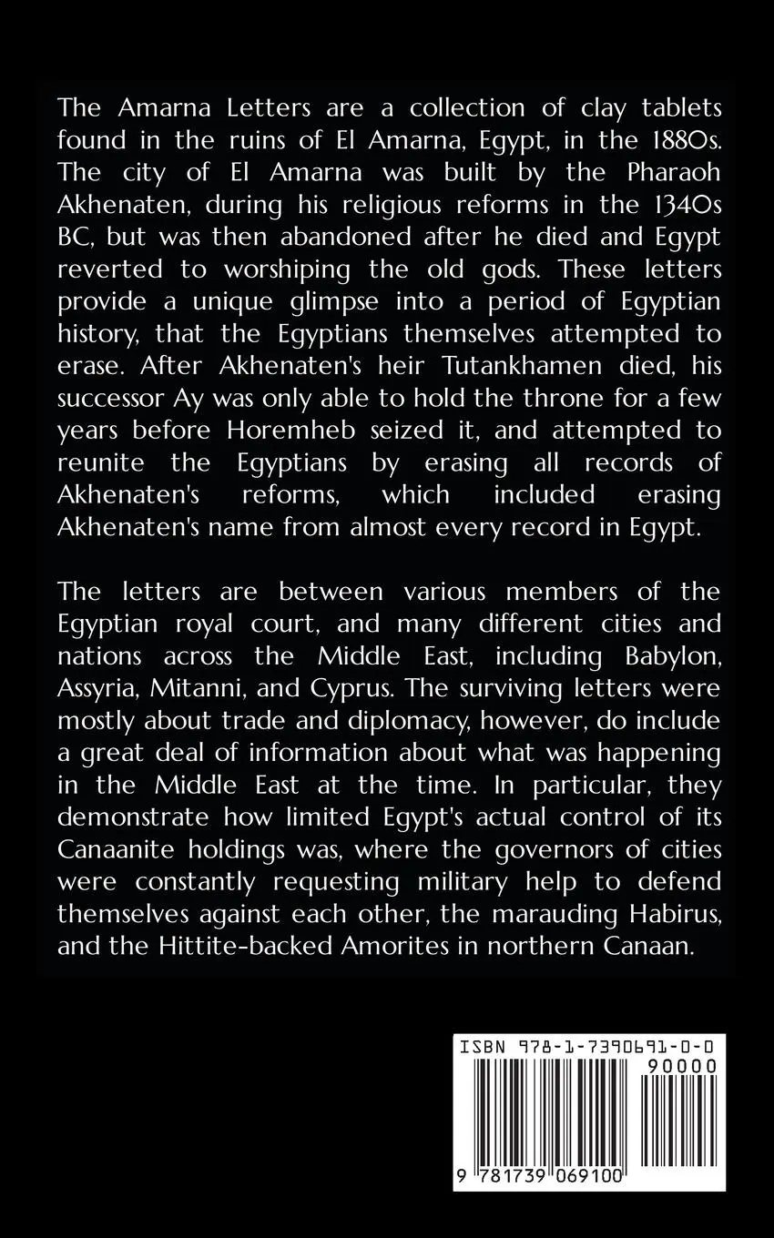 Rückseite: 9781739069100 | The Amarna Letters | Scriptural Research Institute | Taschenbuch