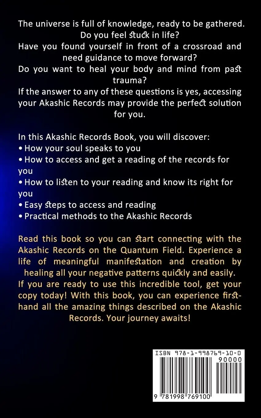 Rückseite: 9781998769100 | Akashic Records | Adam Reaves | Taschenbuch | Kartoniert / Broschiert