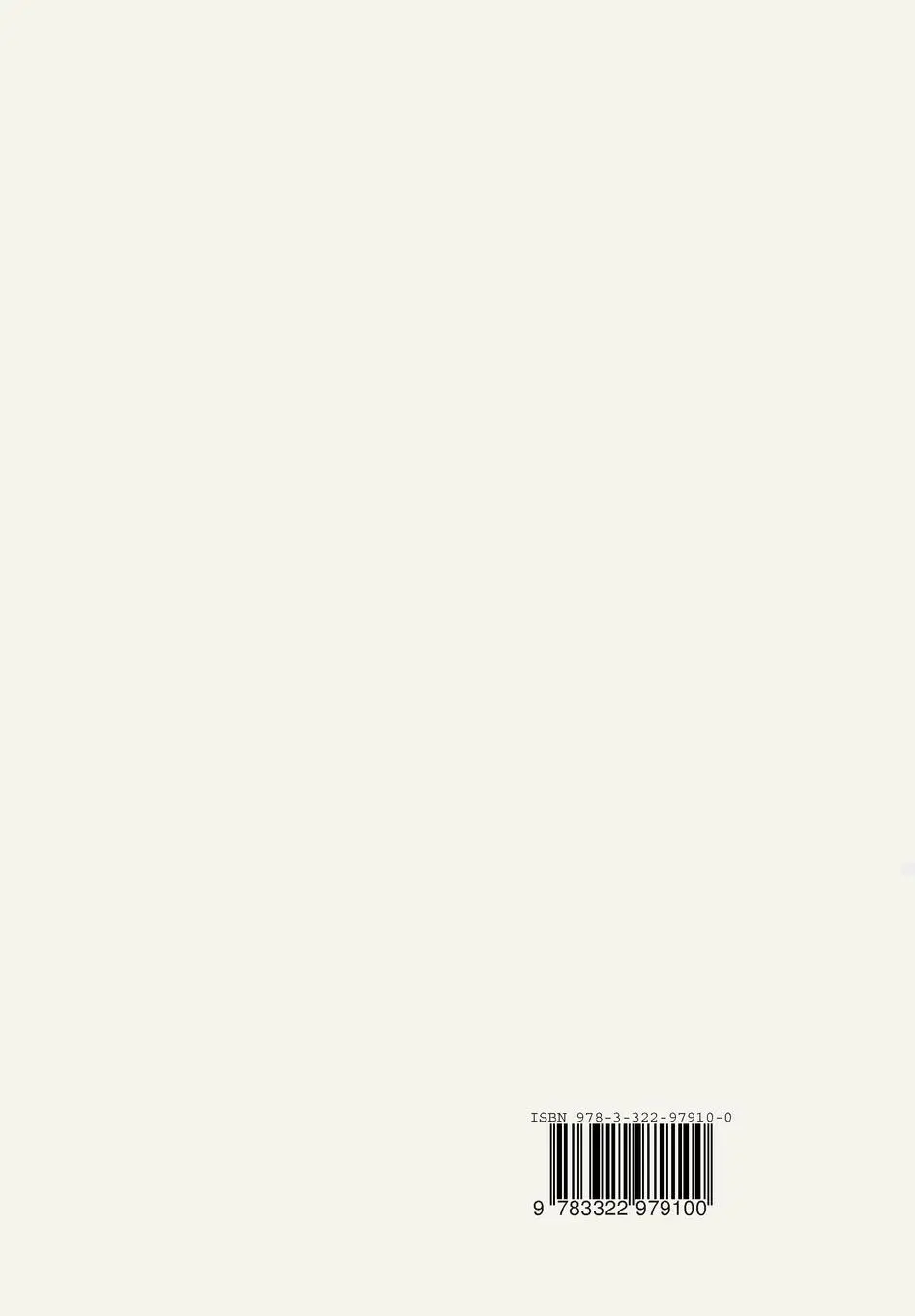 Rückseite: 9783322979100 | Fürchte Dich Nicht | Marie-Elisabeth Lüders | Taschenbuch | Paperback