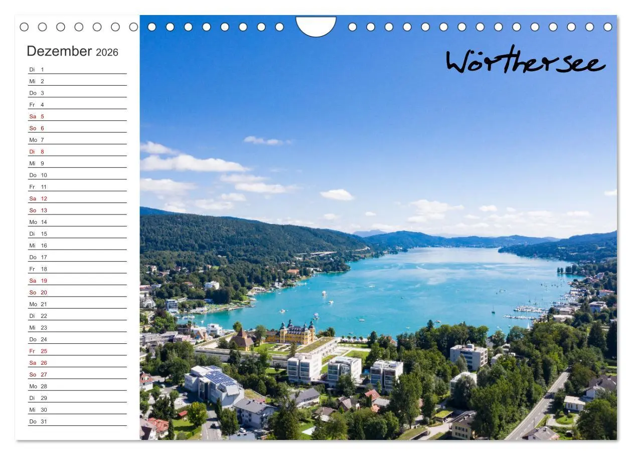 Bild: 9783457619100 | Wunderschönes Kärnten. Landschaft und Seen. (Wandkalender 2026 DIN...