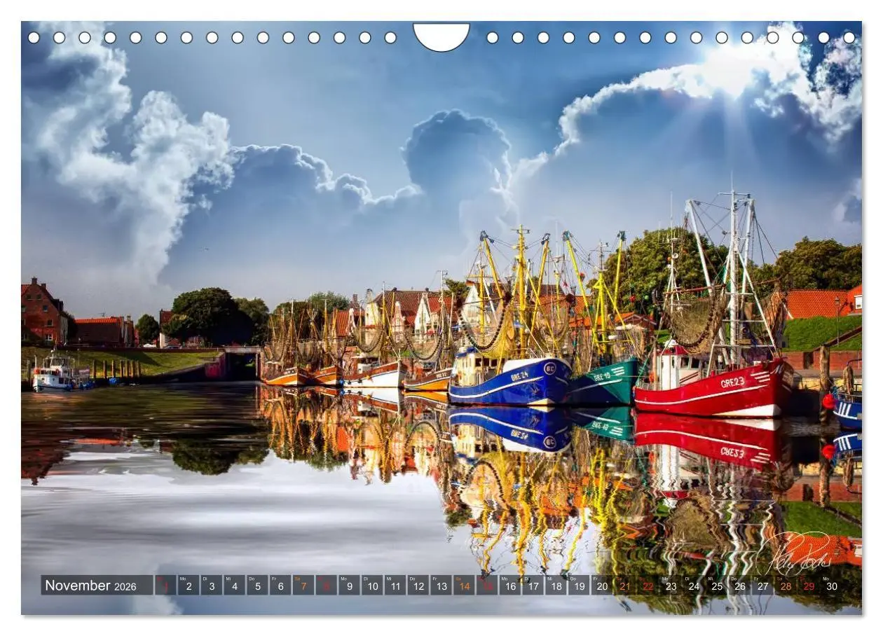 Bild: 9783516189100 | Ostfriesland, die alten Häfen - Greetsiel, Neuharlingersiel,...