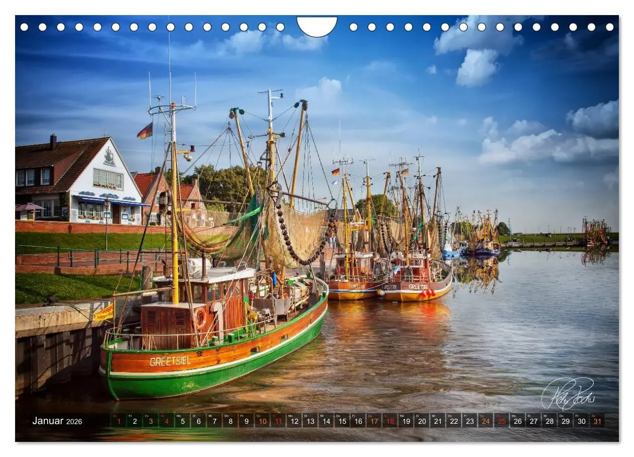 Bild: 9783516189100 | Ostfriesland, die alten Häfen - Greetsiel, Neuharlingersiel,...
