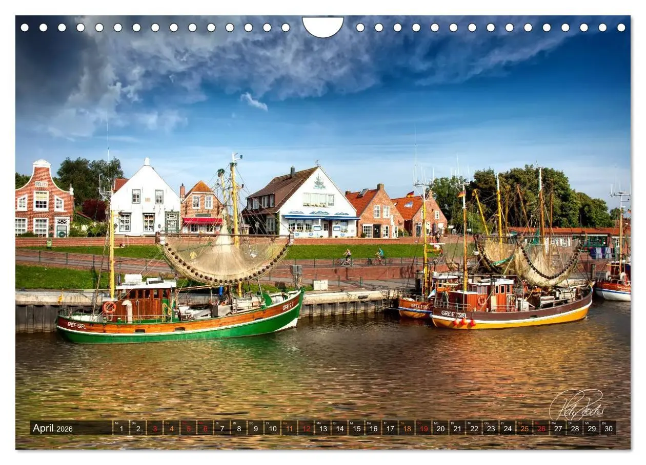 Bild: 9783516189100 | Ostfriesland, die alten Häfen - Greetsiel, Neuharlingersiel,...