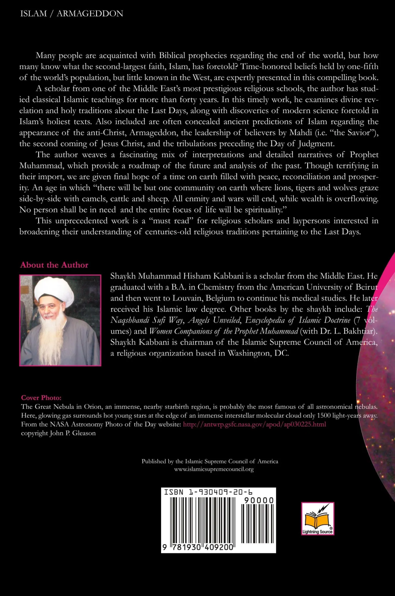 Rückseite: 9781930409200 | The Approach of Armageddon? an Islamic Perspective | Kabbani | Buch