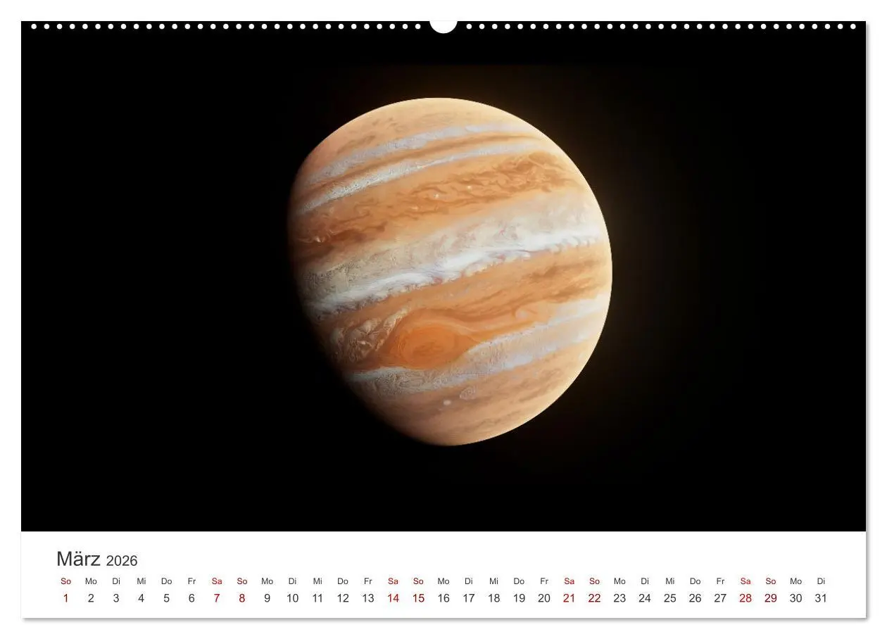 Bild: 9783457539200 | Planeten - Eine spektakuläre Reise ins All. (Wandkalender 2026 DIN...