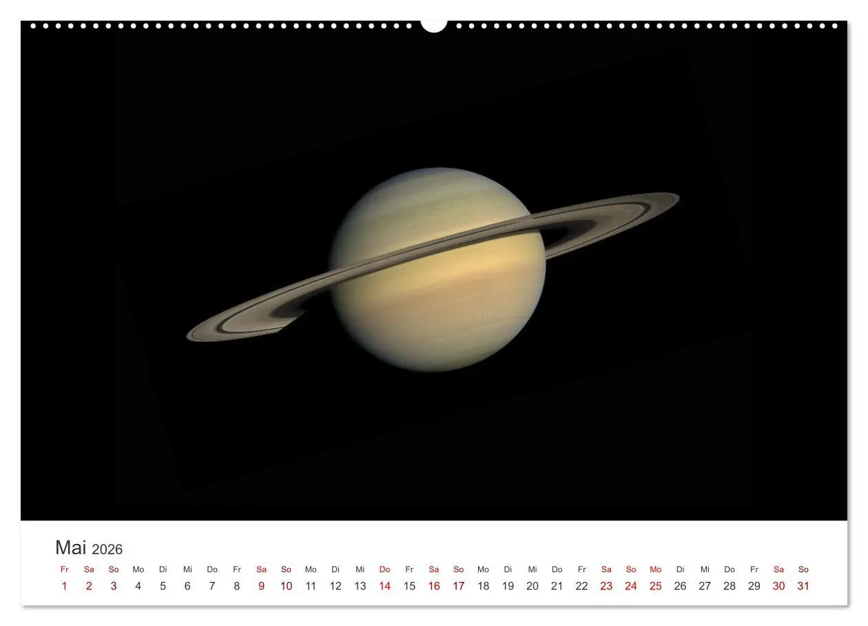 Bild: 9783457539200 | Planeten - Eine spektakuläre Reise ins All. (Wandkalender 2026 DIN...