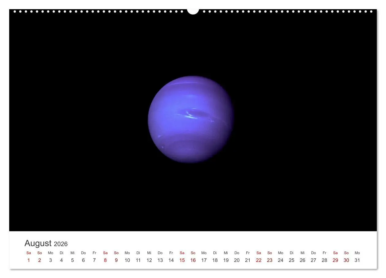 Bild: 9783457539200 | Planeten - Eine spektakuläre Reise ins All. (Wandkalender 2026 DIN...