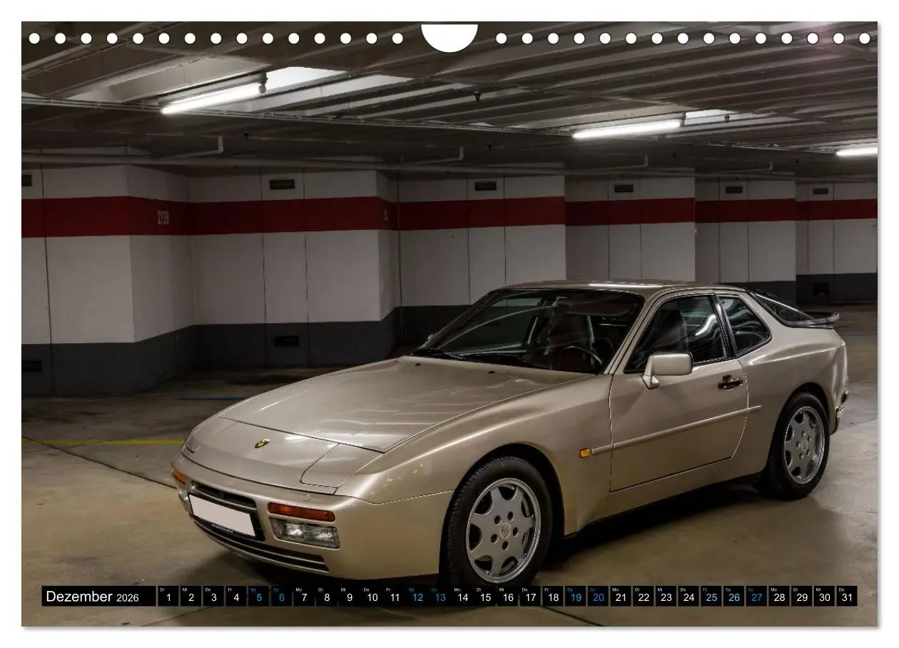 Bild: 9783457849200 | Porsche 944 S2 (Wandkalender 2026 DIN A4 quer), CALVENDO...