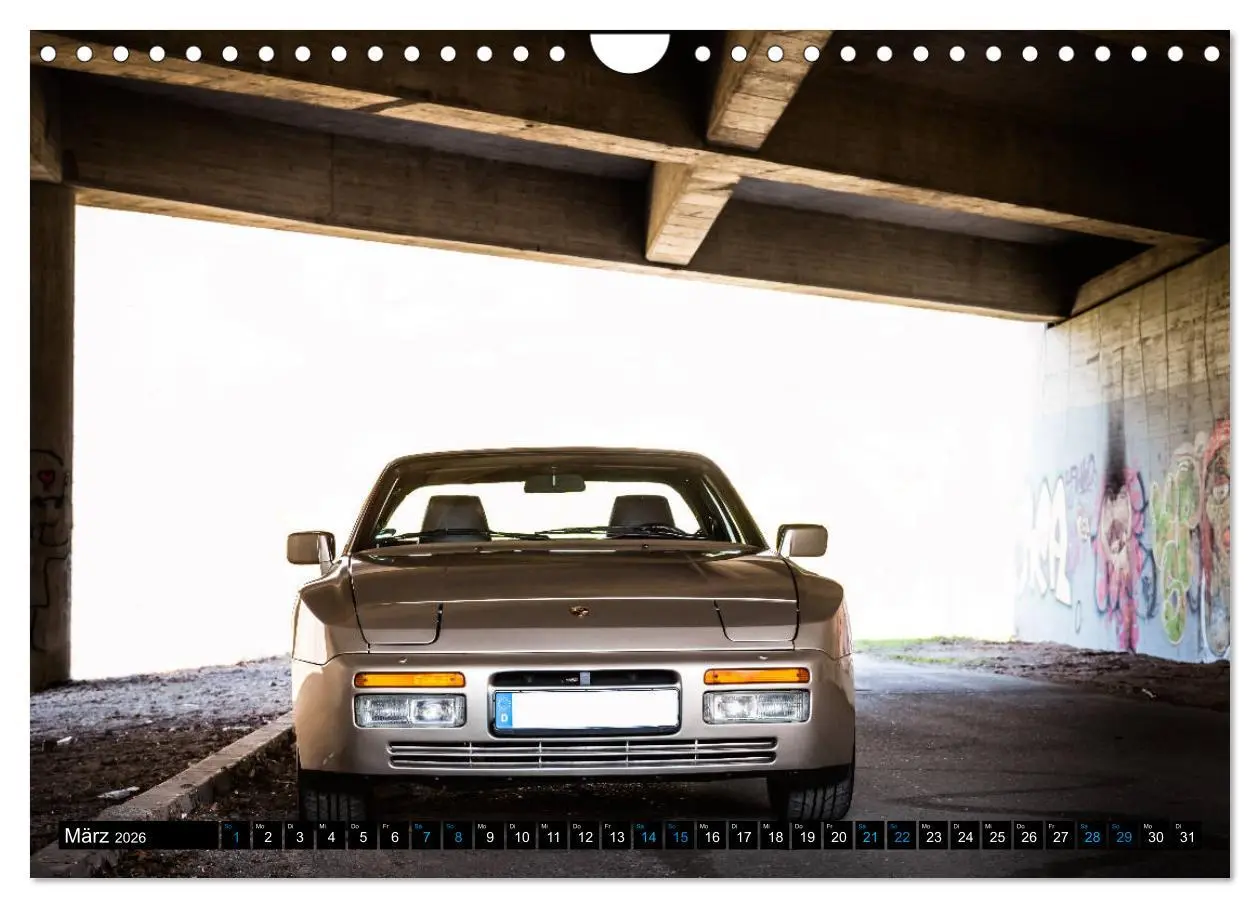 Bild: 9783457849200 | Porsche 944 S2 (Wandkalender 2026 DIN A4 quer), CALVENDO...
