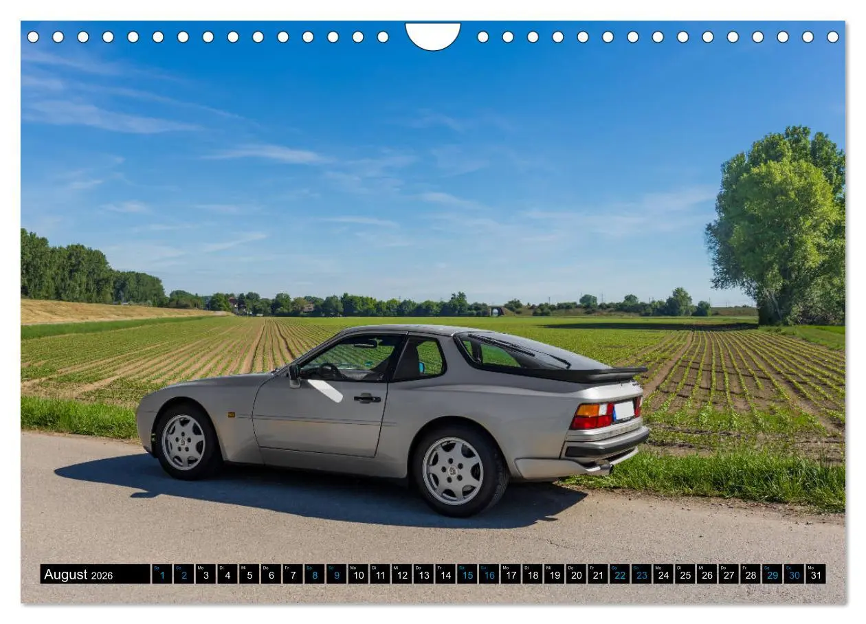 Bild: 9783457849200 | Porsche 944 S2 (Wandkalender 2026 DIN A4 quer), CALVENDO...