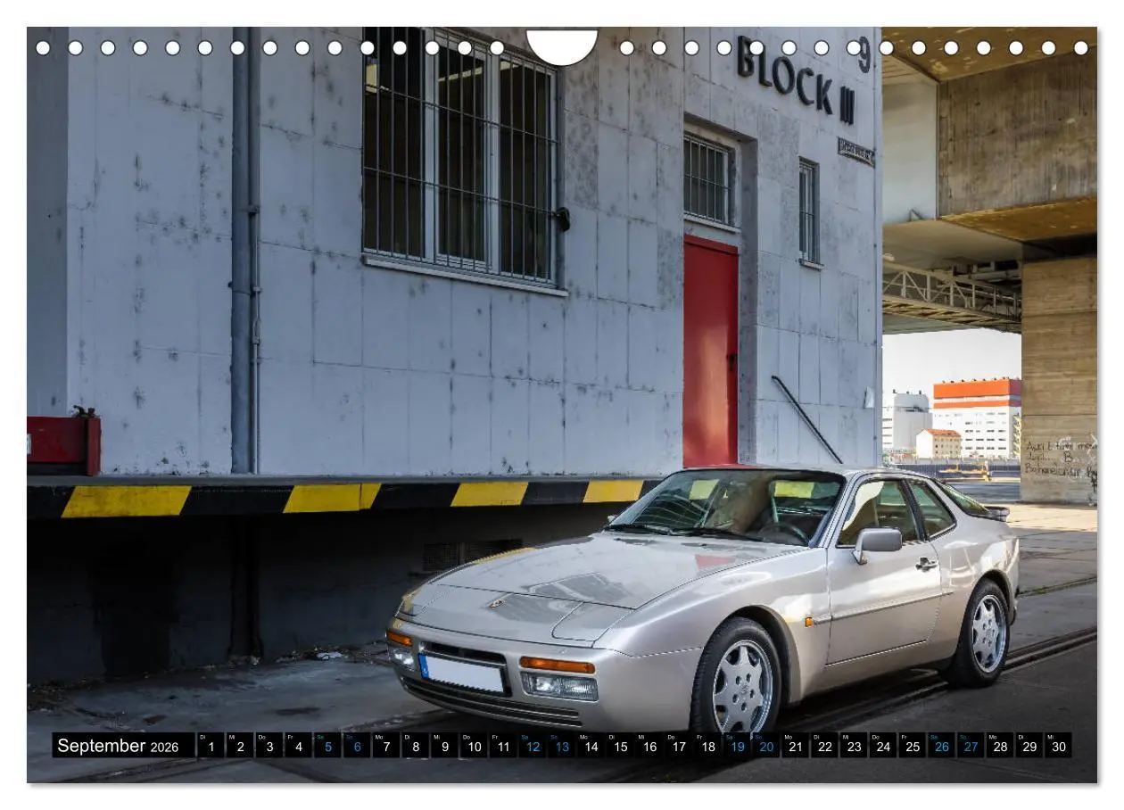 Bild: 9783457849200 | Porsche 944 S2 (Wandkalender 2026 DIN A4 quer), CALVENDO...