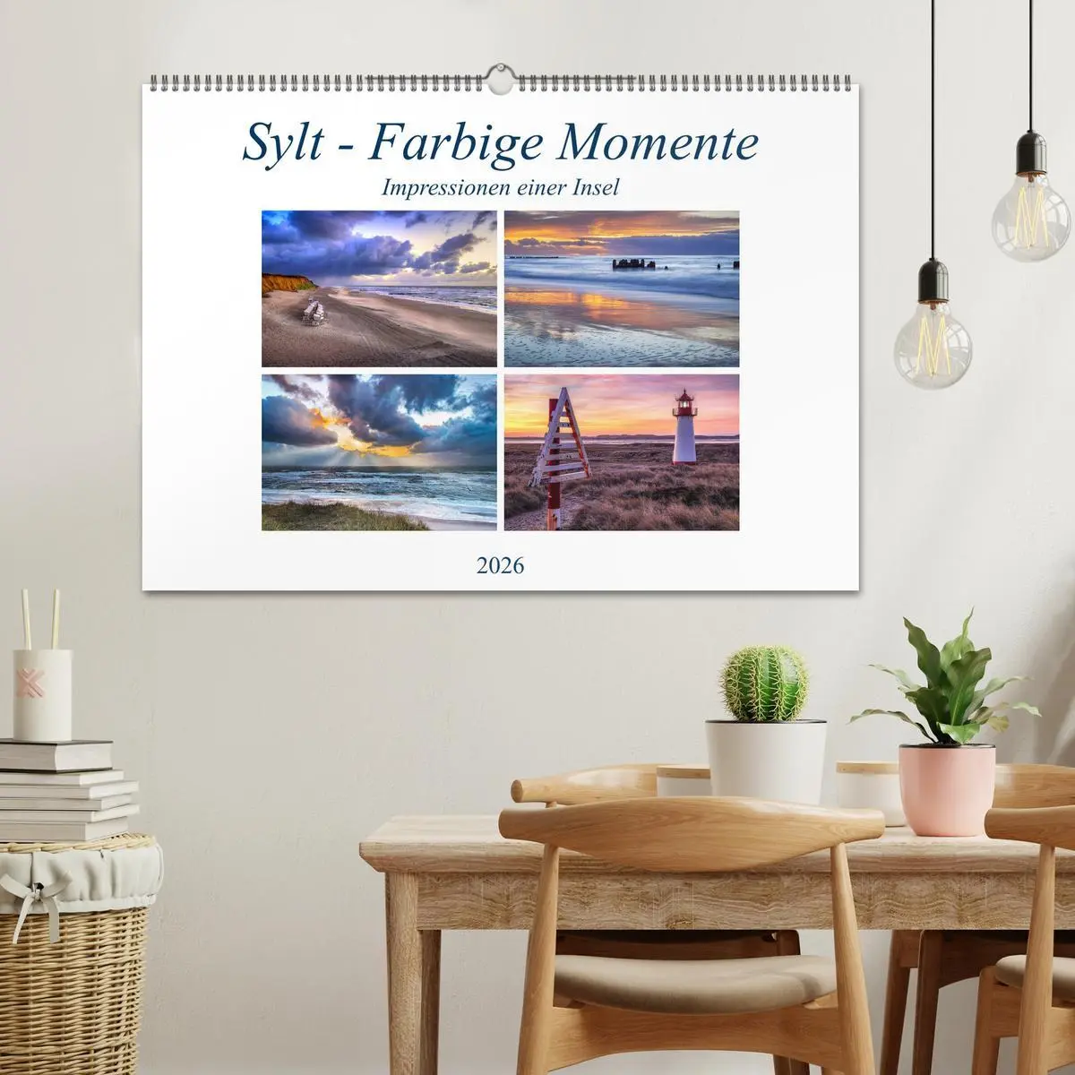 Bild: 9783457919200 | Sylt - Farbige Momente (Wandkalender 2026 DIN A2 quer), CALVENDO...