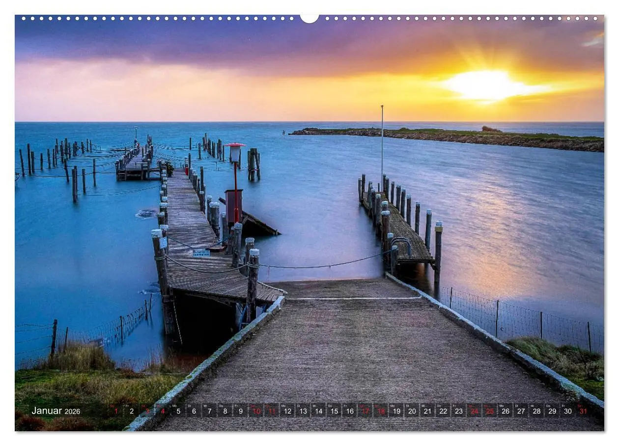 Bild: 9783457919200 | Sylt - Farbige Momente (Wandkalender 2026 DIN A2 quer), CALVENDO...