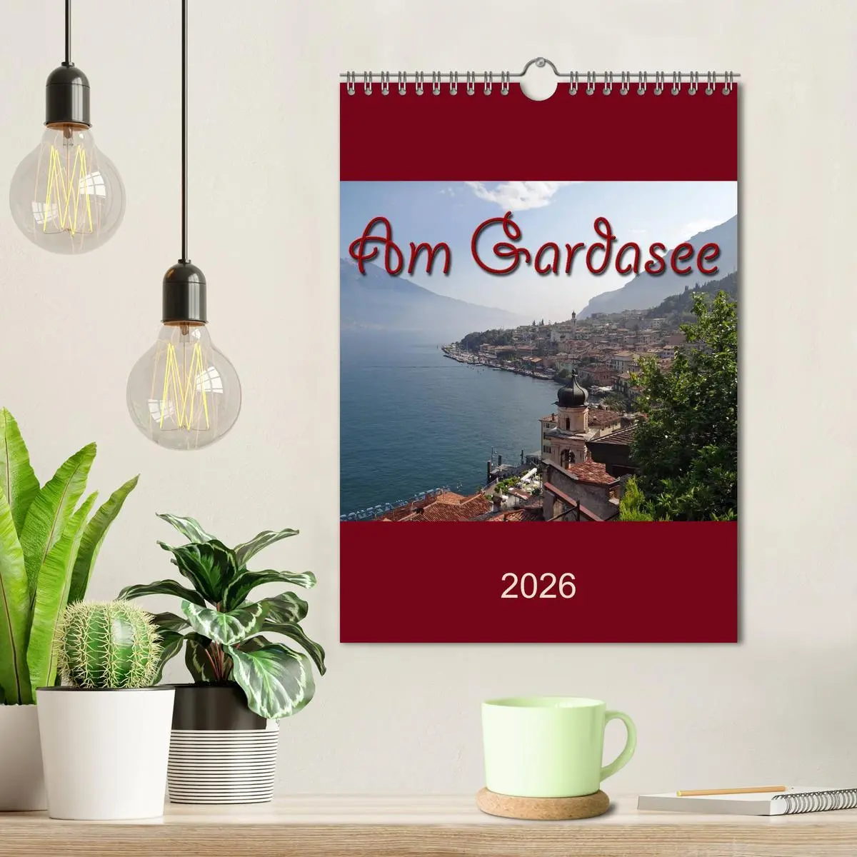 Bild: 9783516489200 | Am Gardasee (Wandkalender 2026 DIN A4 hoch), CALVENDO Monatskalender