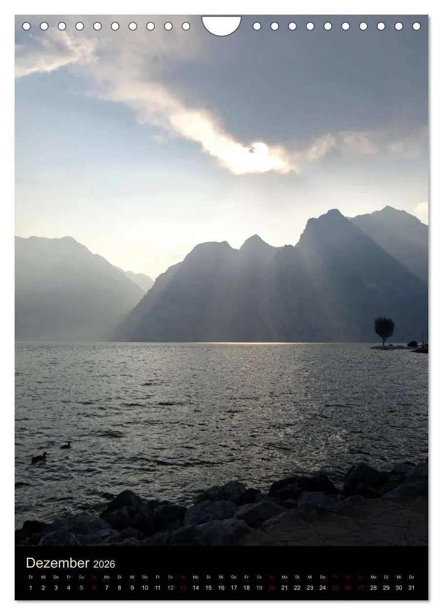 Bild: 9783516489200 | Am Gardasee (Wandkalender 2026 DIN A4 hoch), CALVENDO Monatskalender