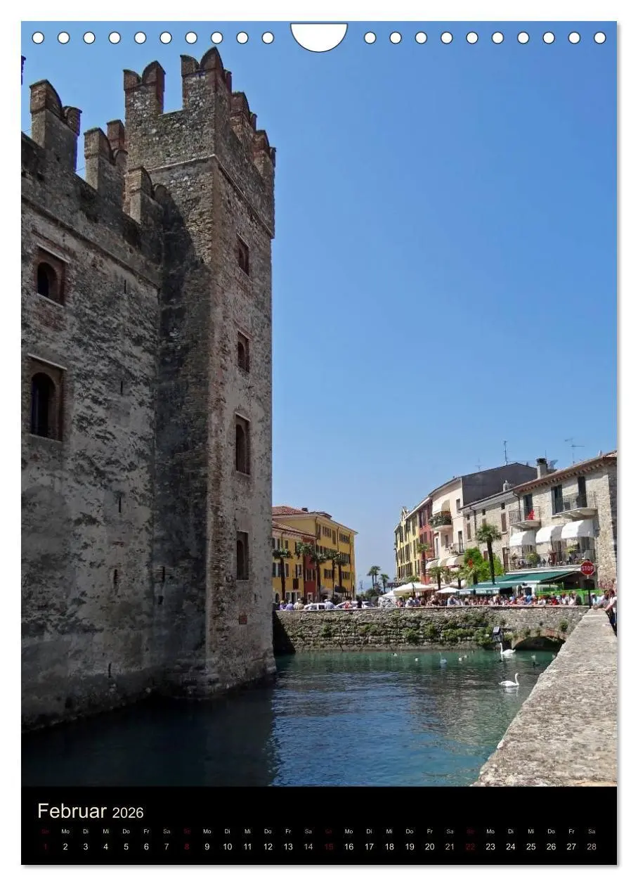 Bild: 9783516489200 | Am Gardasee (Wandkalender 2026 DIN A4 hoch), CALVENDO Monatskalender