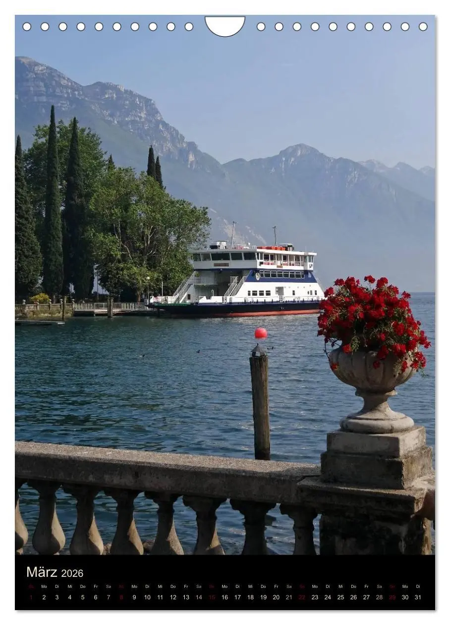 Bild: 9783516489200 | Am Gardasee (Wandkalender 2026 DIN A4 hoch), CALVENDO Monatskalender