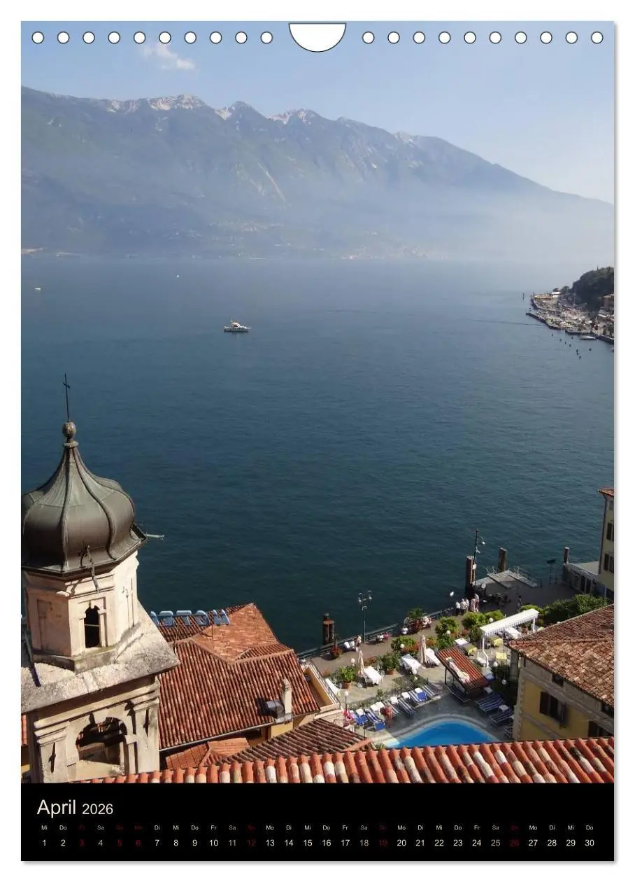 Bild: 9783516489200 | Am Gardasee (Wandkalender 2026 DIN A4 hoch), CALVENDO Monatskalender